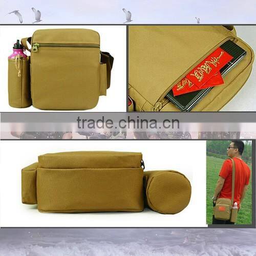 Military Canvas Mussette Bag army Messenger Bag with high quality