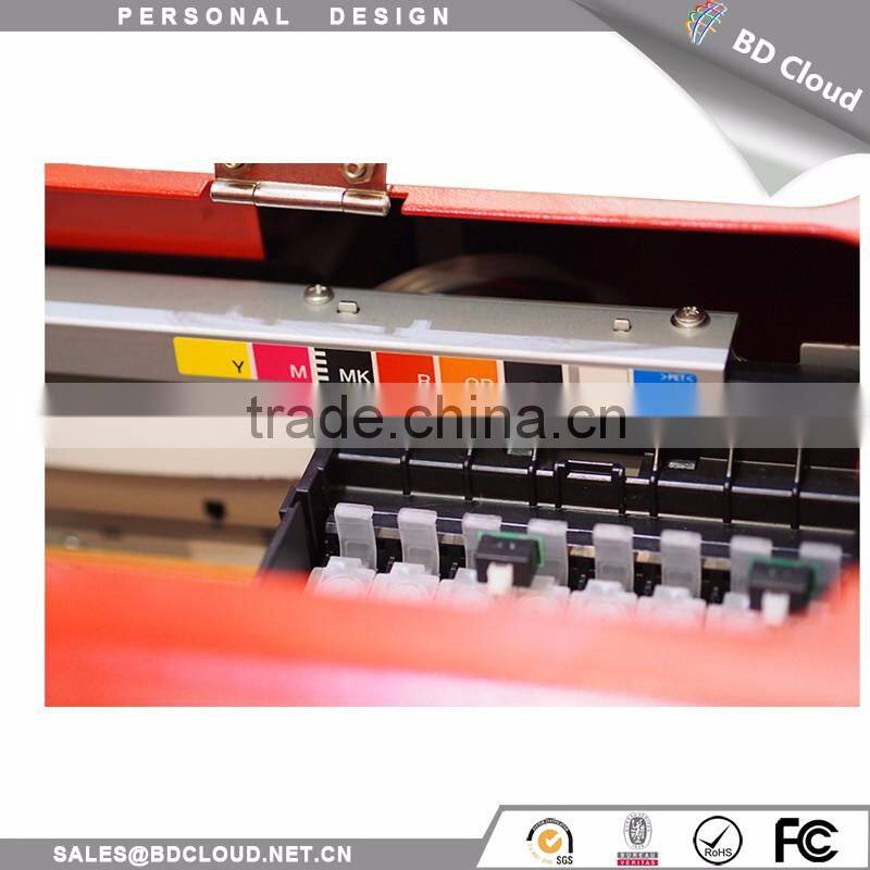 Top selling A2 size 8 color uv flatbed printer compatible ink cartridge