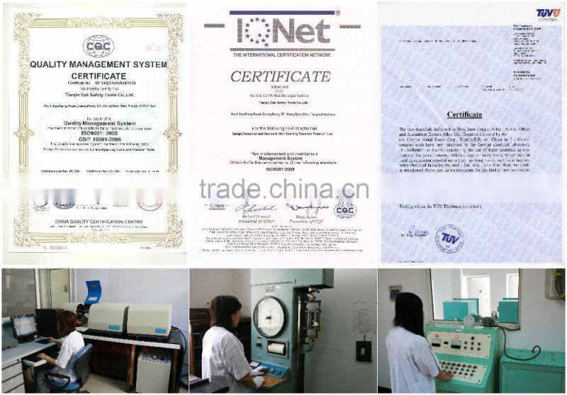 non-sparking beryllium copper double open end wrench