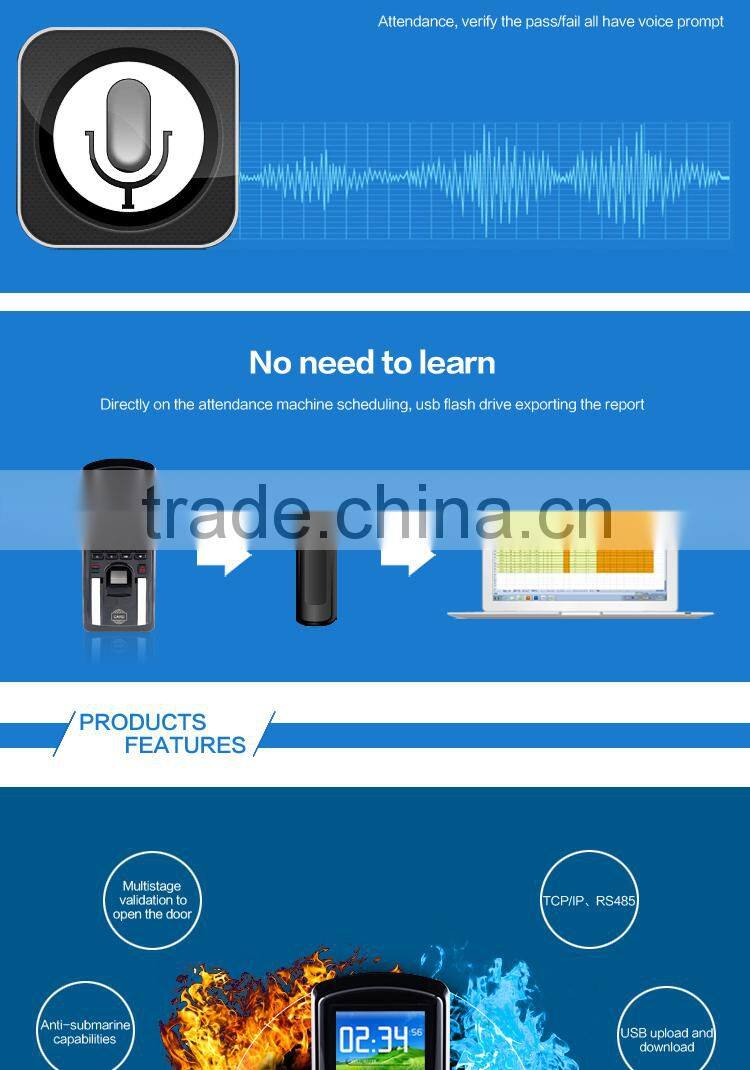 Biometric fingerprint time attendance machine price