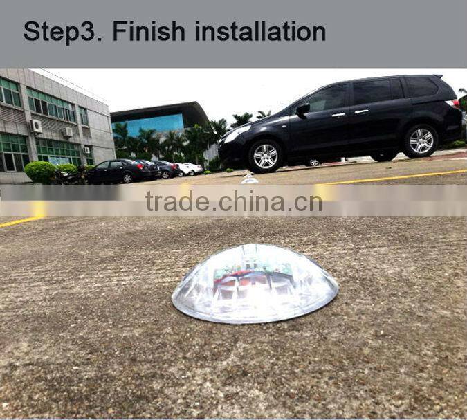 accuracy>99% Newest and Small Wireless Parking Lot Sensor for guidance system replacing ultrasonic sensor