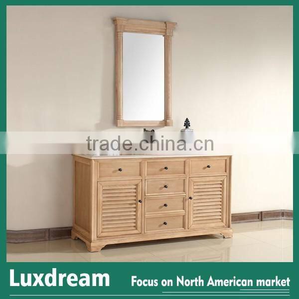 Toronto nature wood bathroom vanities with granite top