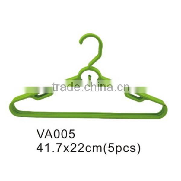 VA004 plastic clothes hanger laundry pipe hanger