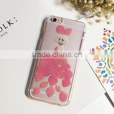 Real Resin Flower Phone Case for Iphone 6s Phone Case for iphone 6 Mobile Phone Case