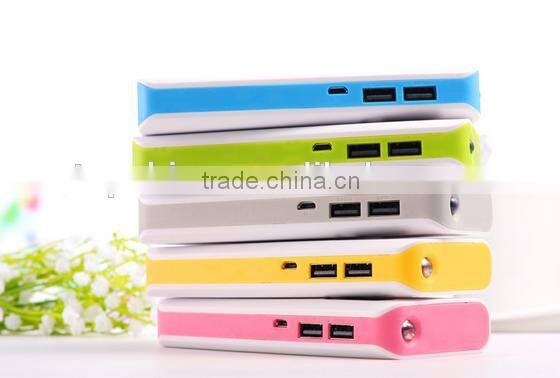 16800mAh Dual-Port External Battery Portable Charger with LED Display for iPhone 6s power bank