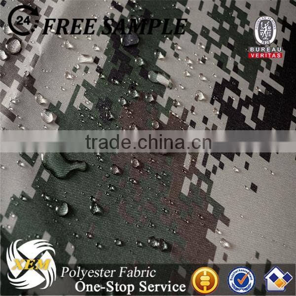 Oxford Fabric with Milky Coated for Military Supply Fabric