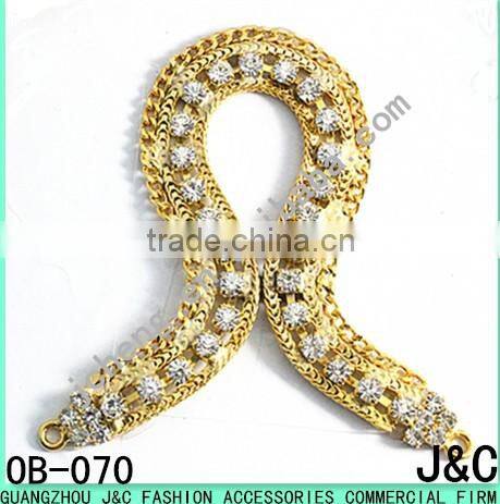 the most popular rhinestone lady fashion shoes ornaments