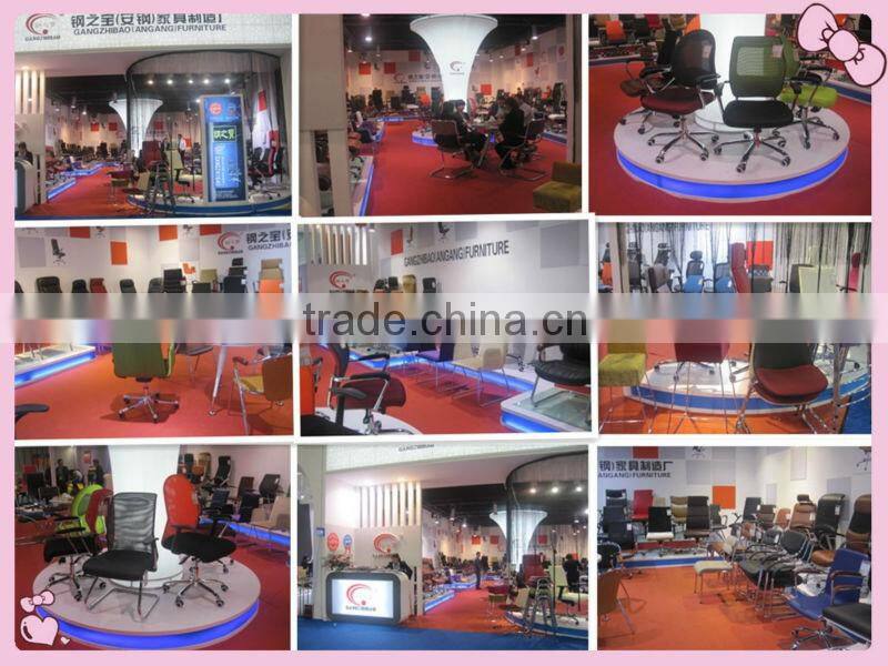 new design metal conference chair with oak wood armrest AH-035