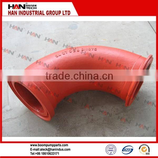Schwing elbow bend 6" 32.5degree OEM10215835 for putzmeister concrete pump spare parts