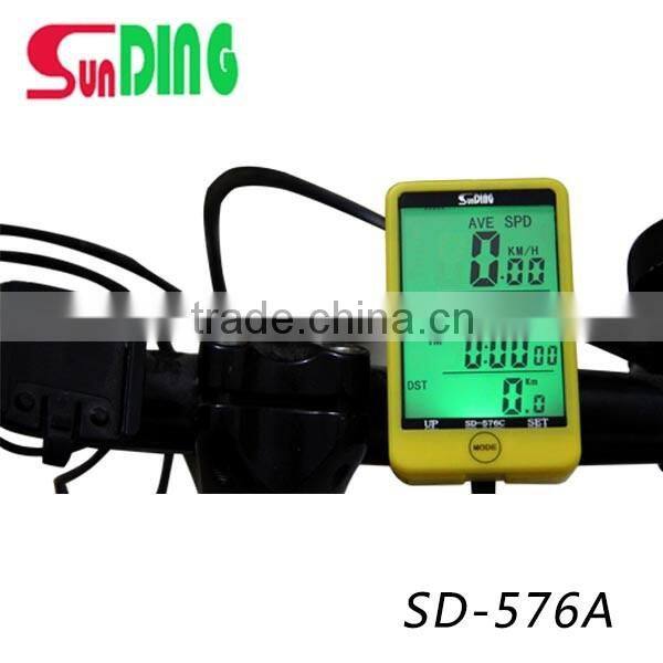 30 function Sunding bicycle computer touch screen bike speedometer light control cycle computer