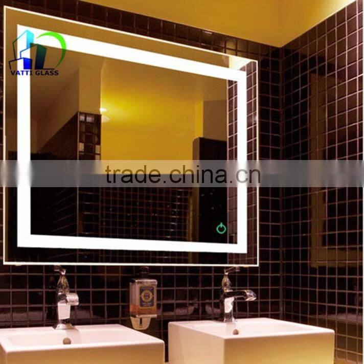 magic mirror mirror advertising displayer with motion sensor