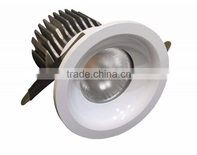Round aluminium material 560lm 7w led down light