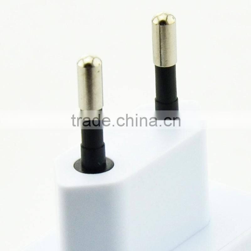 5V 1A Europe type high speed charging 2 pin Morocco USB charger