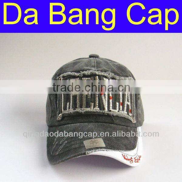 German military caps pre-wash cotton cheap plain military cap