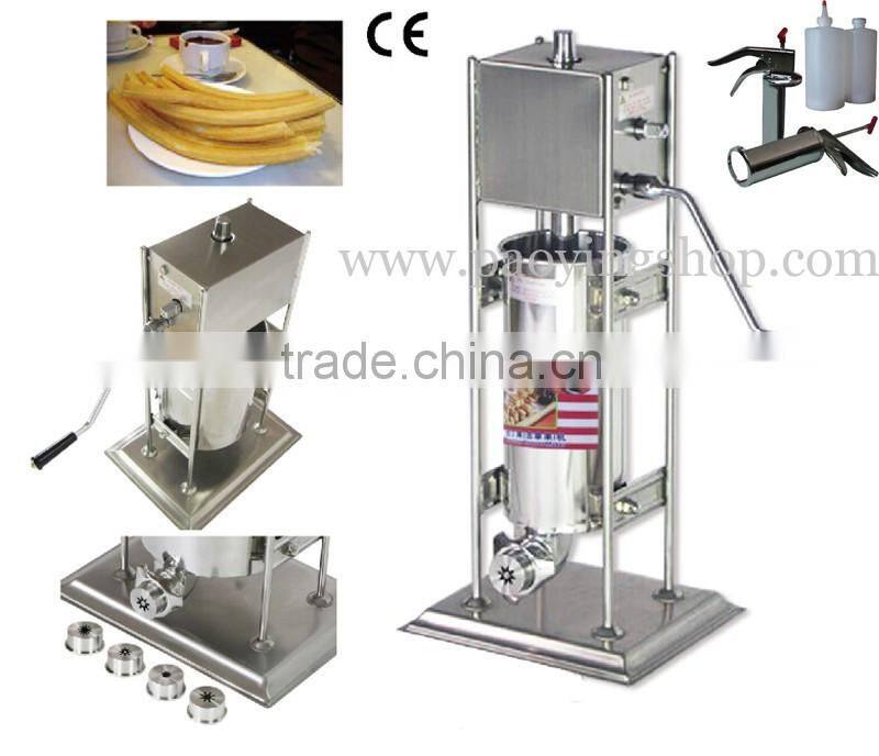(2 in 1) Commercial Use Manual Spanish 5L Churro Machine + 1L Churros Filling Machine