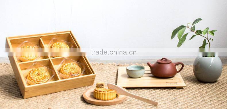 Fujian Xingyuan Bamboo Material Dry Fruit Tray, Candy Box with Lid