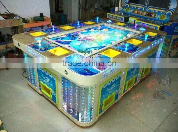 Hot selling Coin Pusher Type ocean king arcade fish fishing game machine