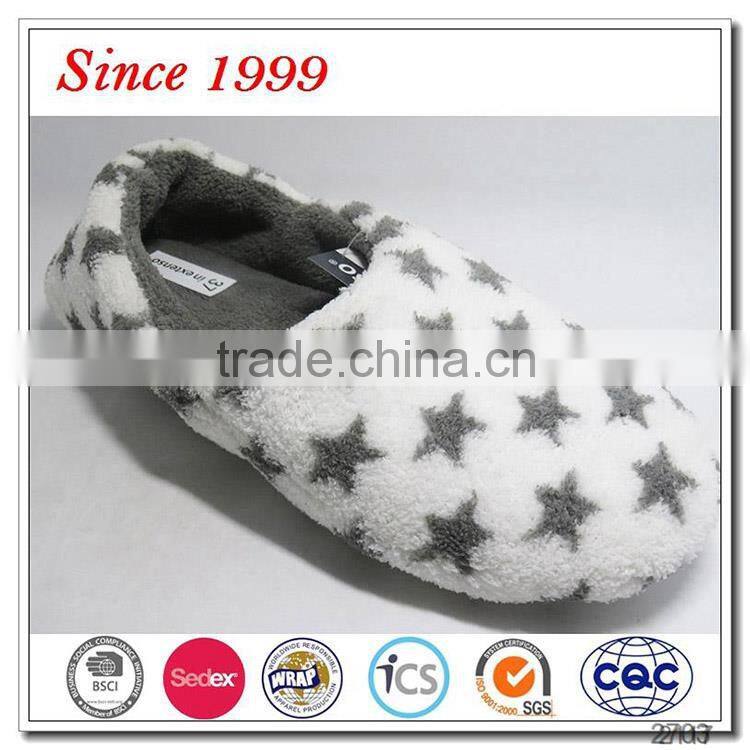 funky star print ballet ladies flat slippers from China