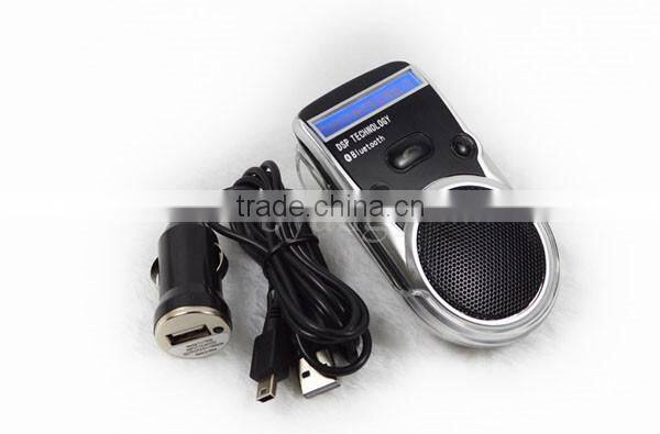 G3 Solar Power Bluetooth Handsfree Car Kit with LCD Screen and Clip