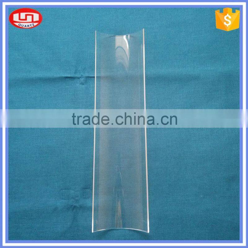 Heat Resistant transparent UV quartz glass plate