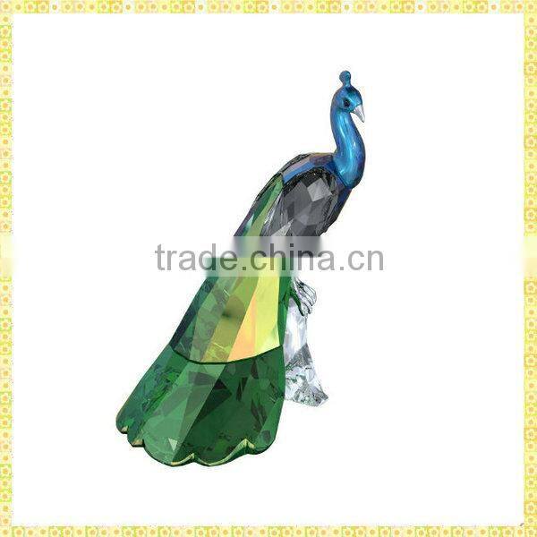 Elegant Engraving Colors Crystal Owl For Holiday Cooperation Gifts