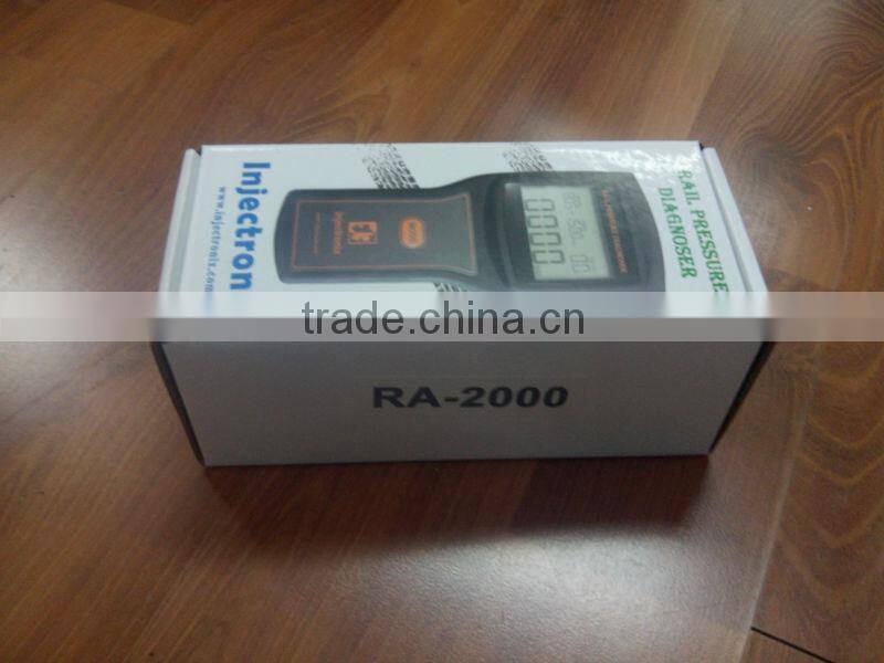 Injectronix self-developed RA-2000 Rail Pressure Diagnoser with intellectual property