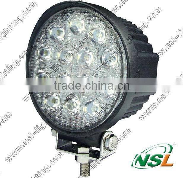 High Power 42W LED Work Light For Tractors and Vehicles