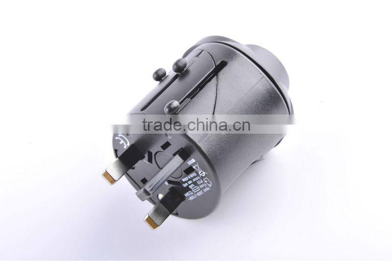 All in 1 Universal World Travel AC Adapter Power Converter Plugs AU/US/UK/EURO