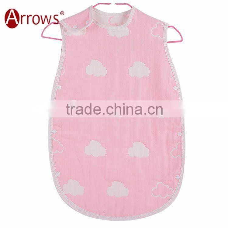 Six-layers of gauze sleeping bag anti kick quilt bag for infants and todders
