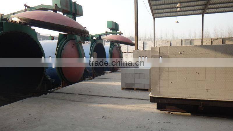 lightweight autoclaved concrete blocks machine
