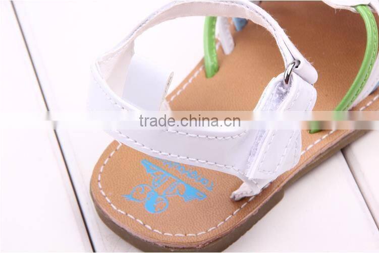 Wholesale Trade Baby Sun Flower Summer Sandals