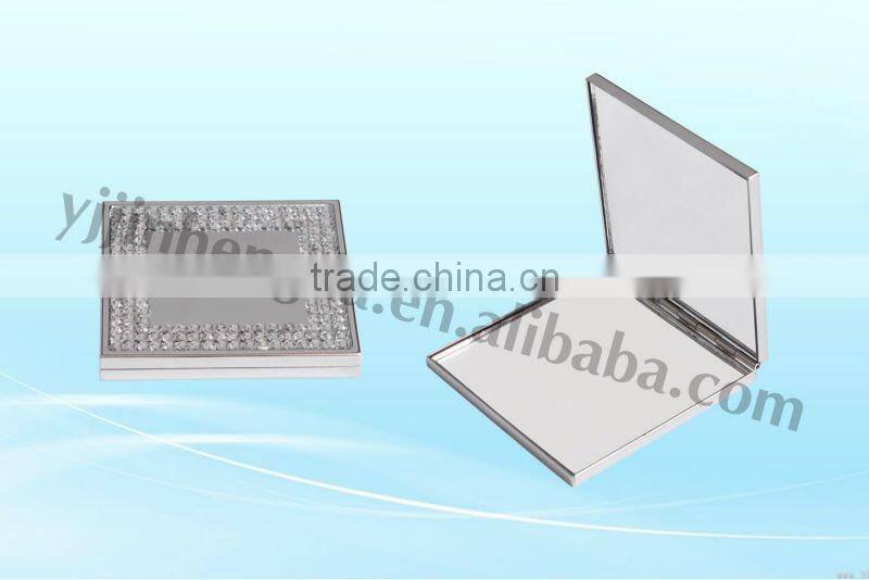mini squared shape make-up mirror