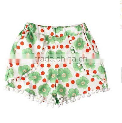 New Arrivals 2015 Fashion Cotton Summer Casual Printed Colorful Shorts Women Fashion High Waist Pants Women Pants Shorts