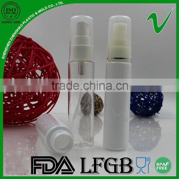 PET clear travel refillable spray bottle for perfume hotsale