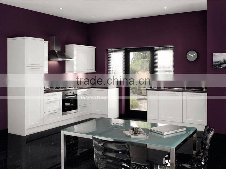 2015 Fashion Curved Countertop Kitchen Cabinet