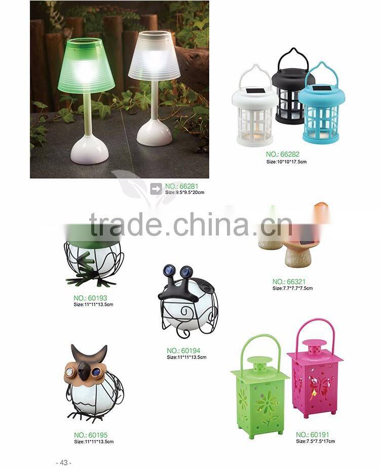 led lantern green shell, hanging led lantern light, fresh style led solar lantern