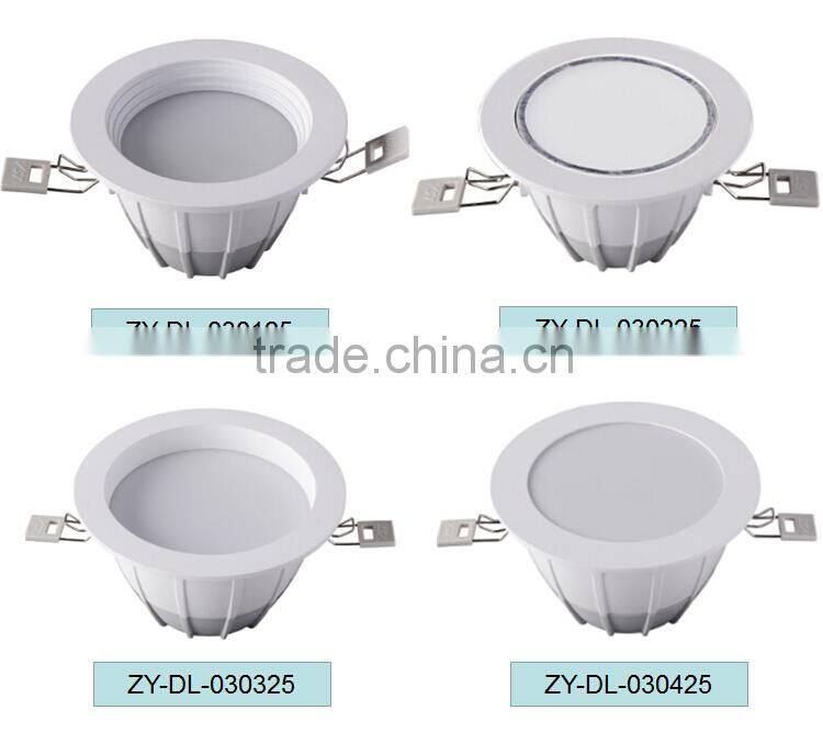 6w led downlight / Modern light led plafonnier france / Lighting fitting zhongshan