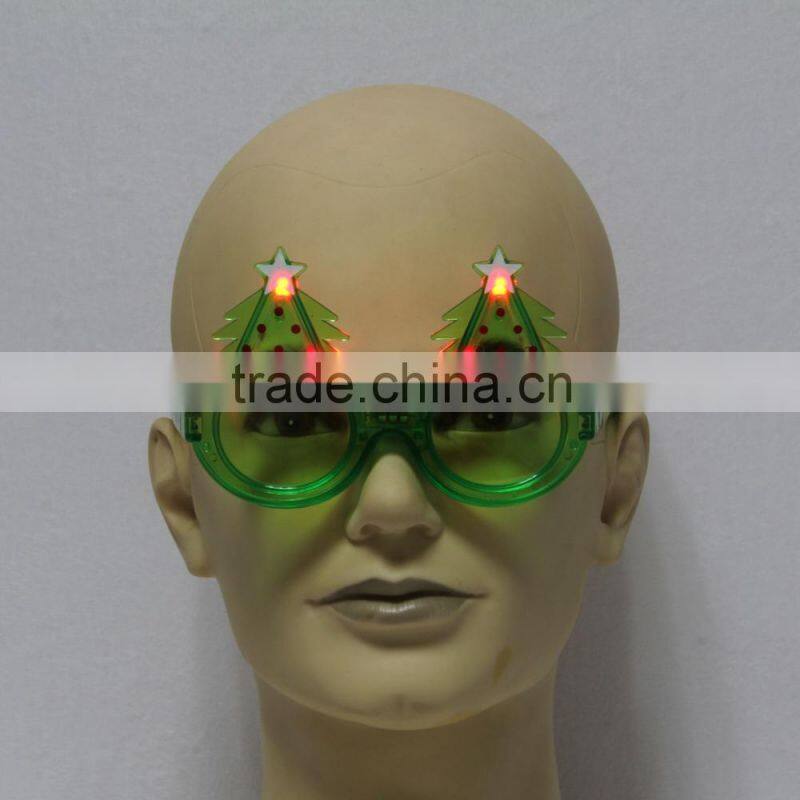 Nightclub bar Carnival Halloween Christmas party supplies, Plastic Light glasses LED glasses 10 lights fire shaped glasses