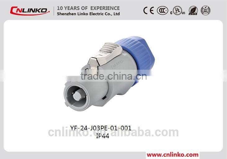 Made In China Male Female 3 Pole Audio Connector Cable With Silver-plated And Gold-plated