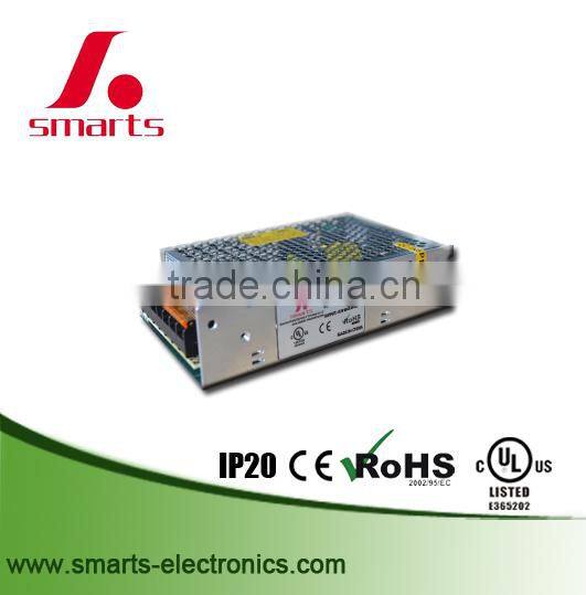 UL CE listed ac phase cut dimming led driver Triac dimmable driver 80W 12V