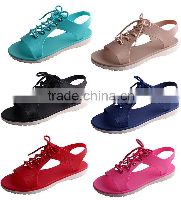 Custom comfortable jelly shoes china shoe factory