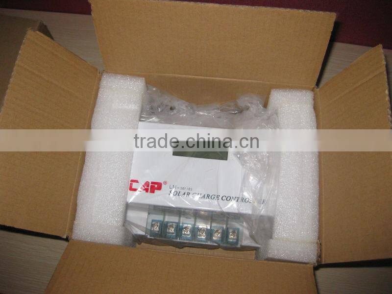 95% efficiency for 12V/24V/48V/96V LCD+MPPT solar controller