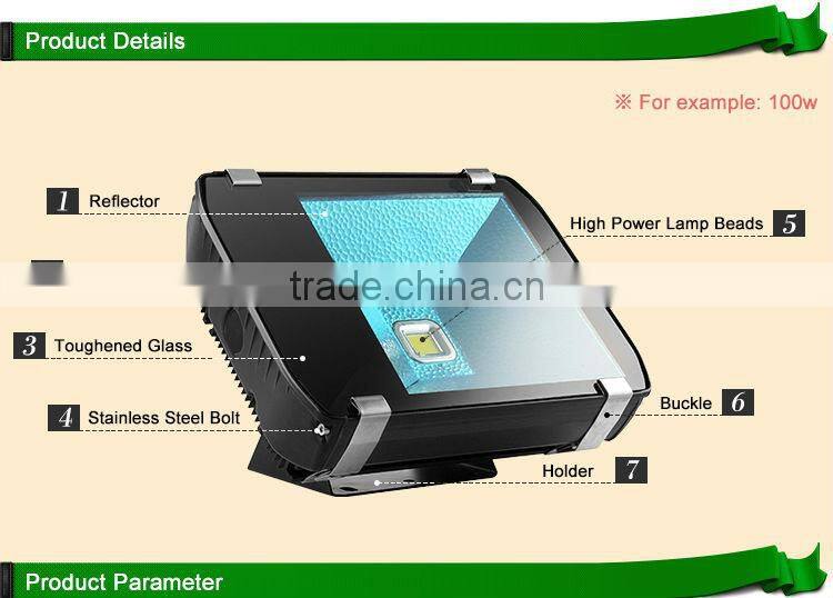 180w high lumen universal remote control led Flood Lights with ip65