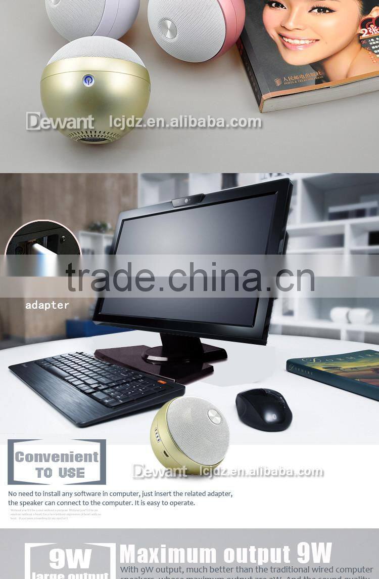 L-098 full new No.1 mini portable wireless speaker for desktop computer