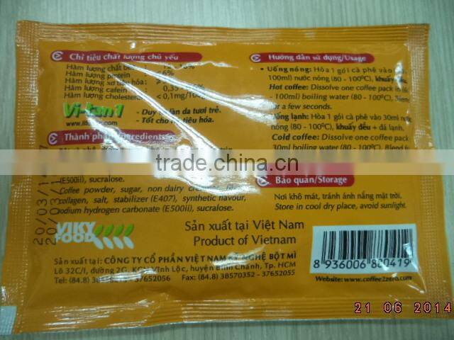 Vietnam Finest Quality Instant Collagen Coffee mix FMCG products