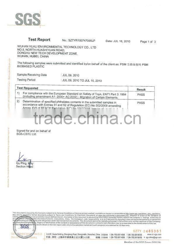 Starch based eco-friendly popcorn bag