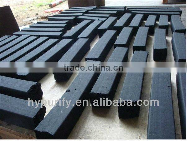 manufacture supply green and environmental protection BBQ charcoal/high temperature machine made charcoal for sale