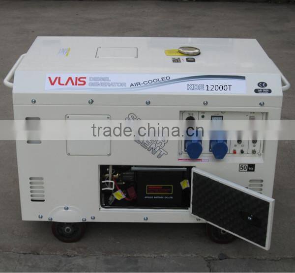 Factory cooper wire low price home silent power 10kva diesel generators