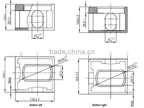 ISO1161 approval Marine corner casting
