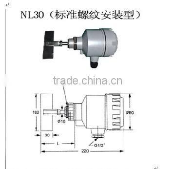 High precision liquid and powder level indicator NL30